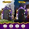 10FT Halloween Inflatable Haunted House Castle Arch Decoration w/ Build-in LEDs